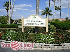 Verandas At Mcarthur Palm Community Sign